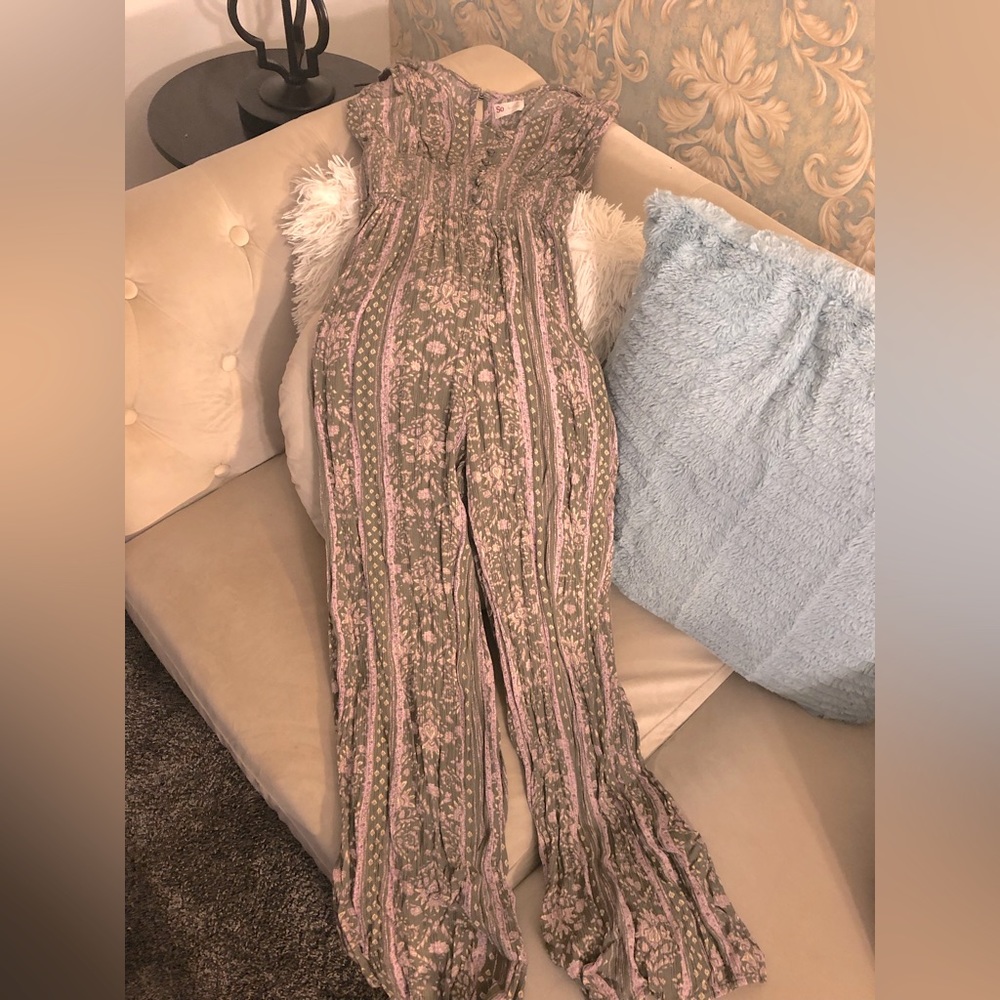 Pink and Olive Jumpsuit!